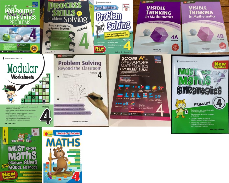 P3 P4 Math Assessment Book Visible Thinking, Hobbies & Toys, Books ...