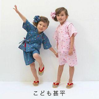 Pink Jinbei for Toddlers