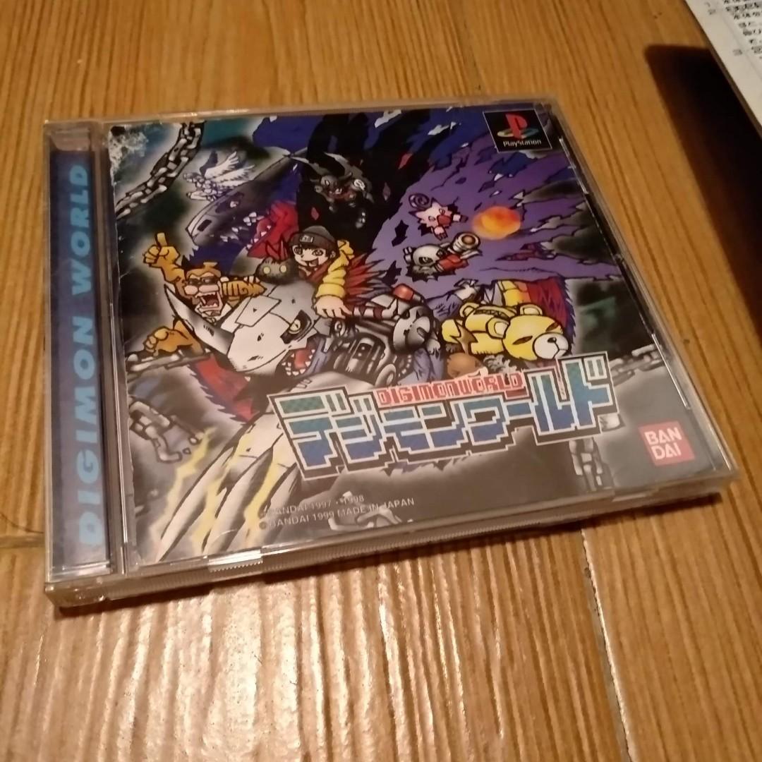 Digimon World PS1 PlayStation 1 CIB Tested & Working R554 海外 即決-