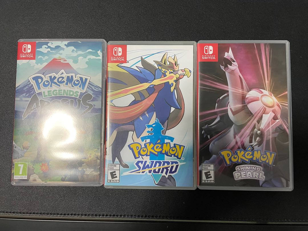 Pokémon Legends Arceus Sword Shining Pearl, Video Gaming, Video Games