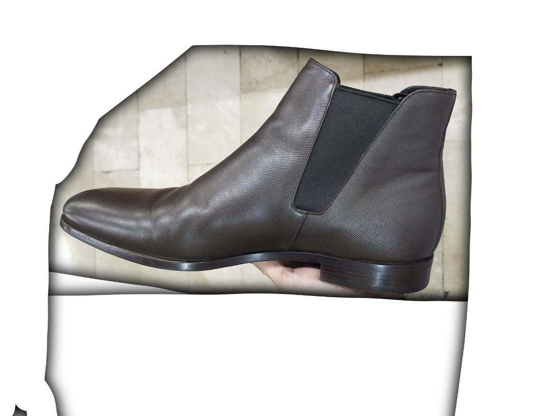 PRADA CHELSEA BOOTS, Men's Fashion, Footwear, Boots on Carousell