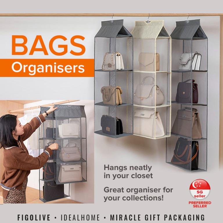 Wardrobe new arrivals bag organiser