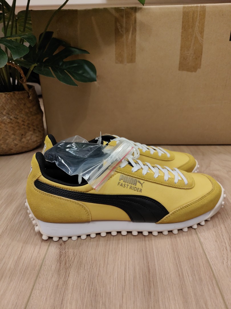 Puma Fast Rider free shoeslaces Men s Fashion Footwear Sneakers