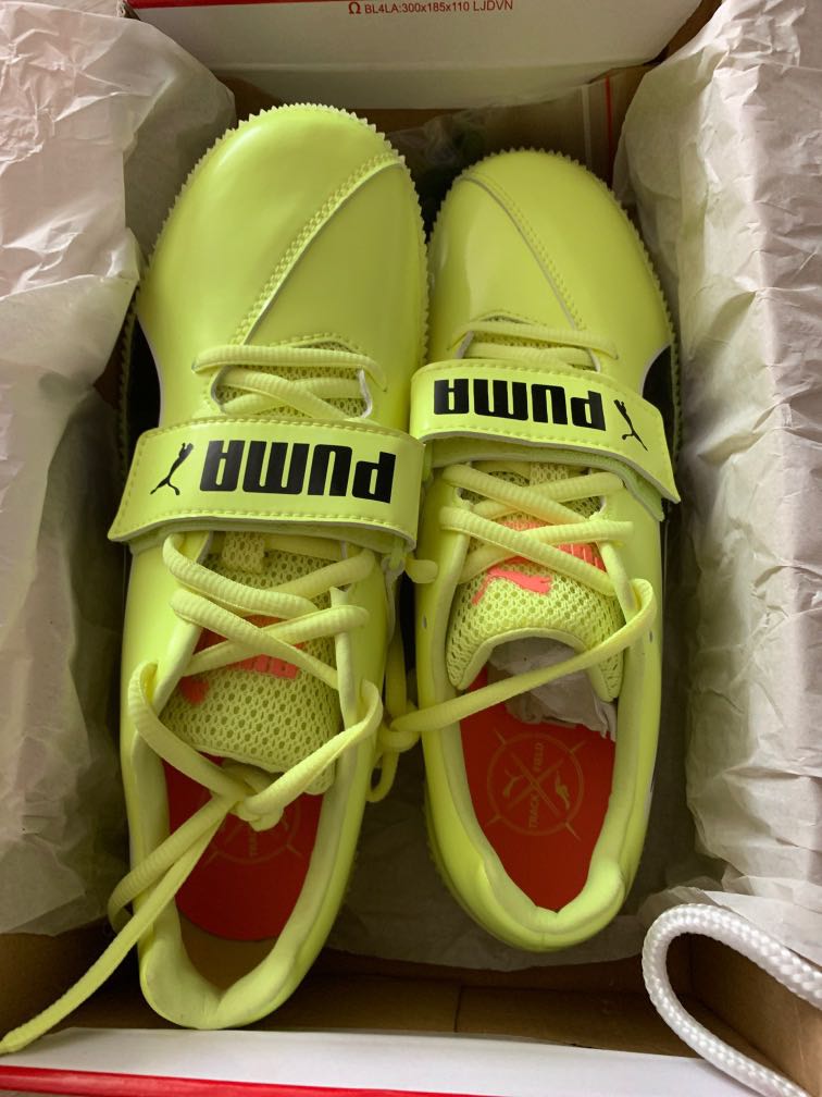 Puma High Jump Spikes Luxury Sneakers Footwear on Carousell