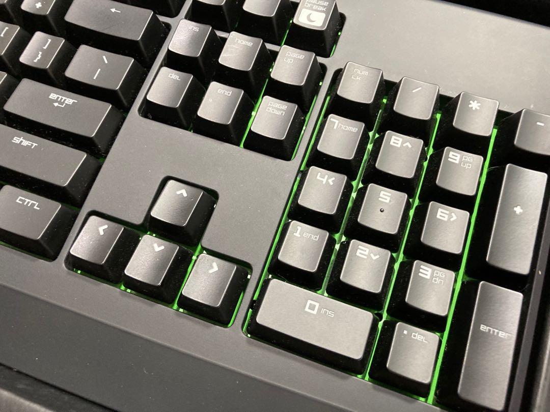 Razer Blackwidow Ultimate Stealth Keyboard Orange Keys, Computers ...