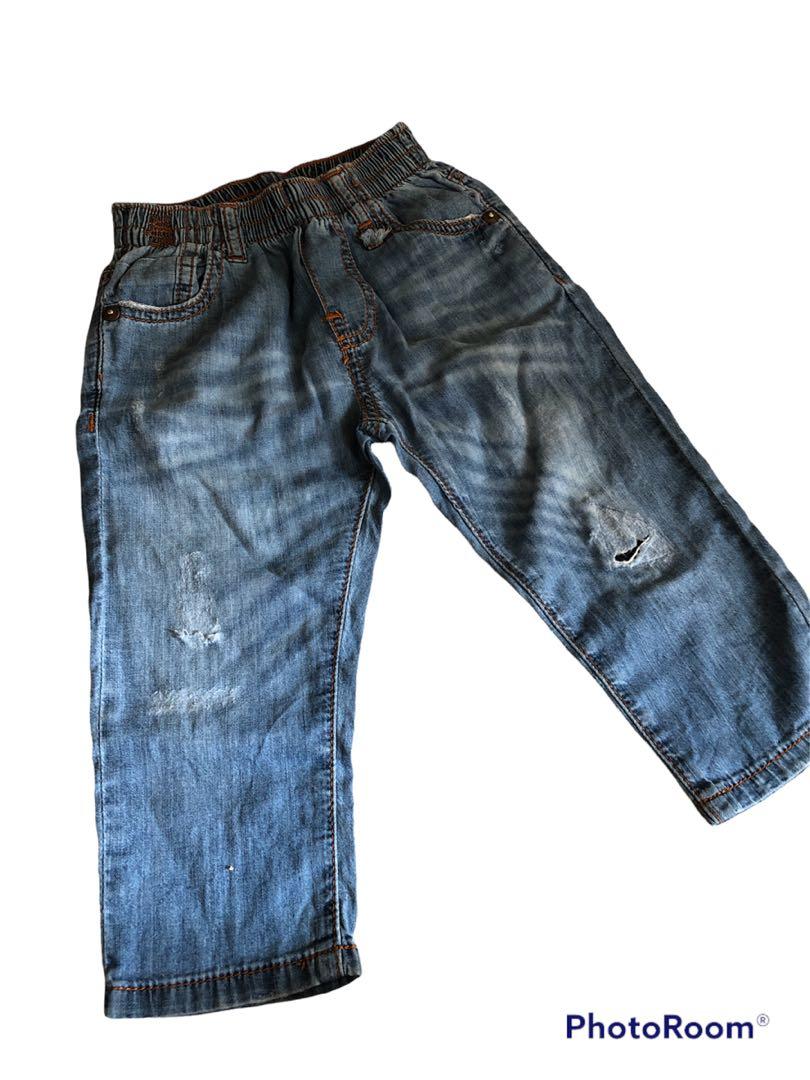Ripped Jeans Boy, Bayi \u0026 Anak, Baju 