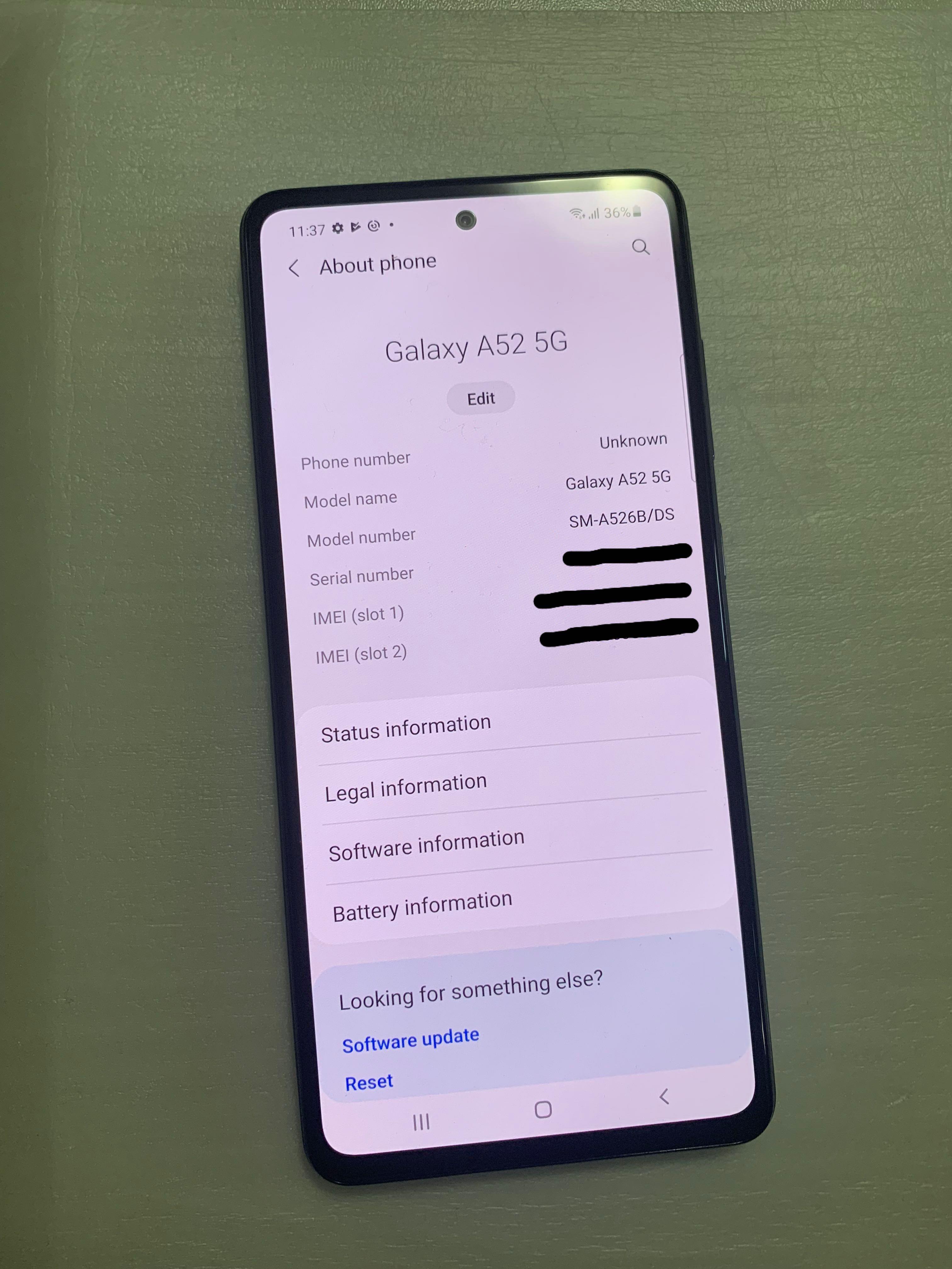 Samsung galaxy a52 5g sm a526b ds 128gb clearance