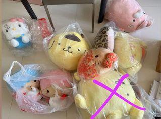 Sanrio Toys - Little Twin Star, Hello Kitty, Pompompurin, Tarepanda etc