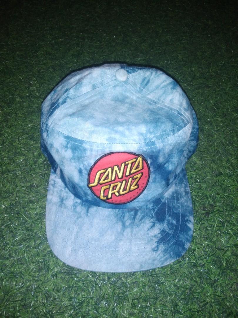SANTA CRUZ 6 PANNEL CAP (NYLON TYE DYE 