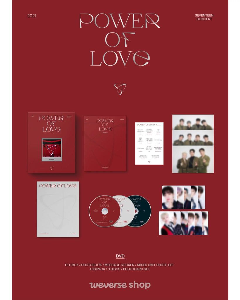 SEVENTEEN - 2021 CONCERT [POWER OF LOVE] DVD / DIGITAL CODE, 興趣