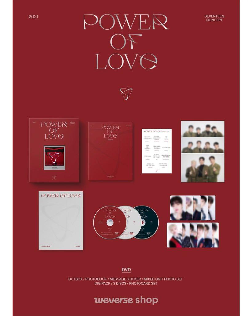 SEVENTEEN - 2021 CONCERT [POWER OF LOVE] DVD / DIGITAL CODE, 興趣 