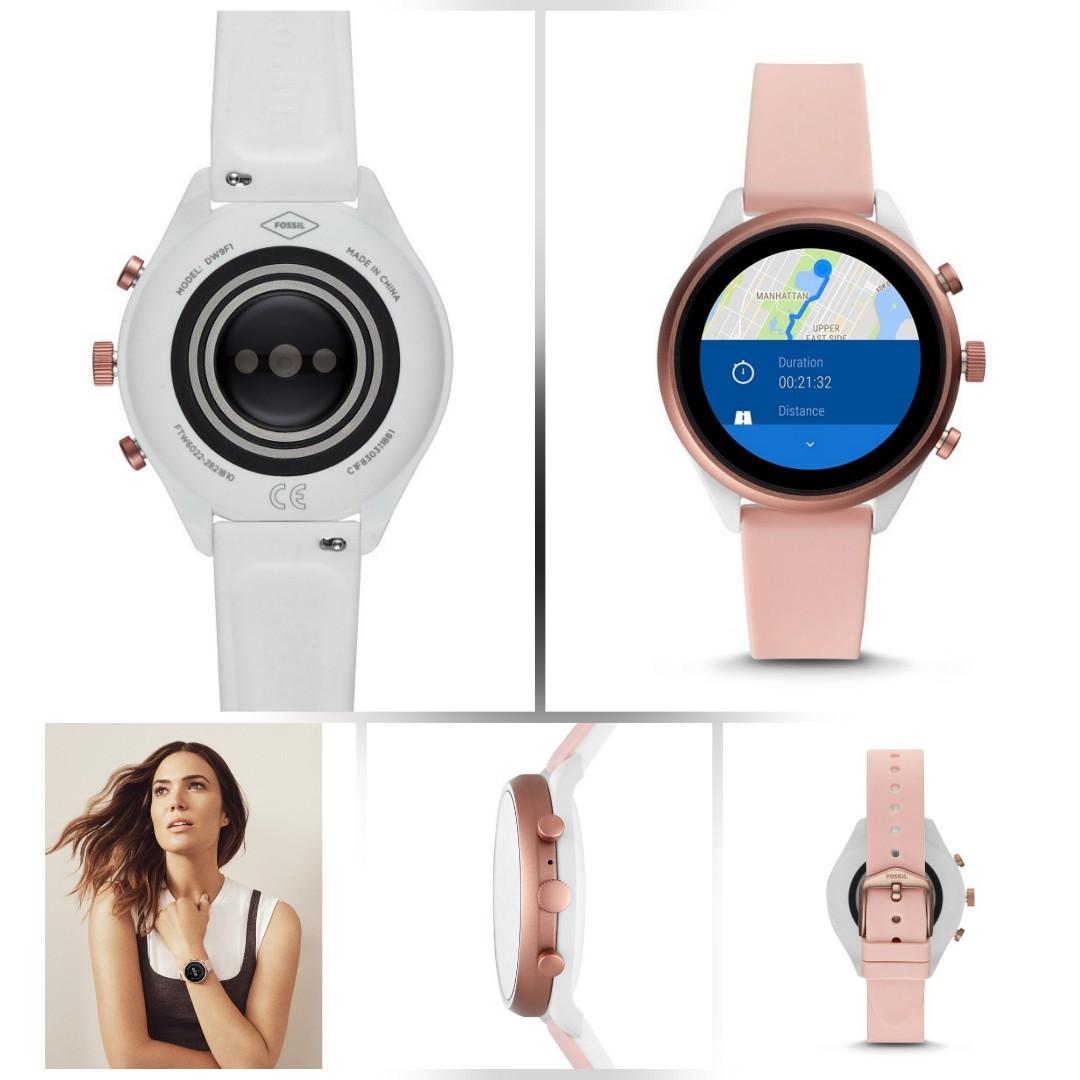 Fossil sport pink deals