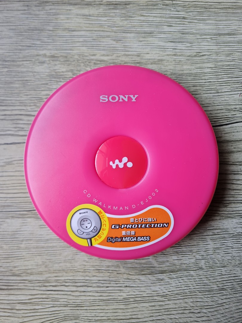 Sony D-EJ002 Walkman Discman Portable CD Player 6th, Audio