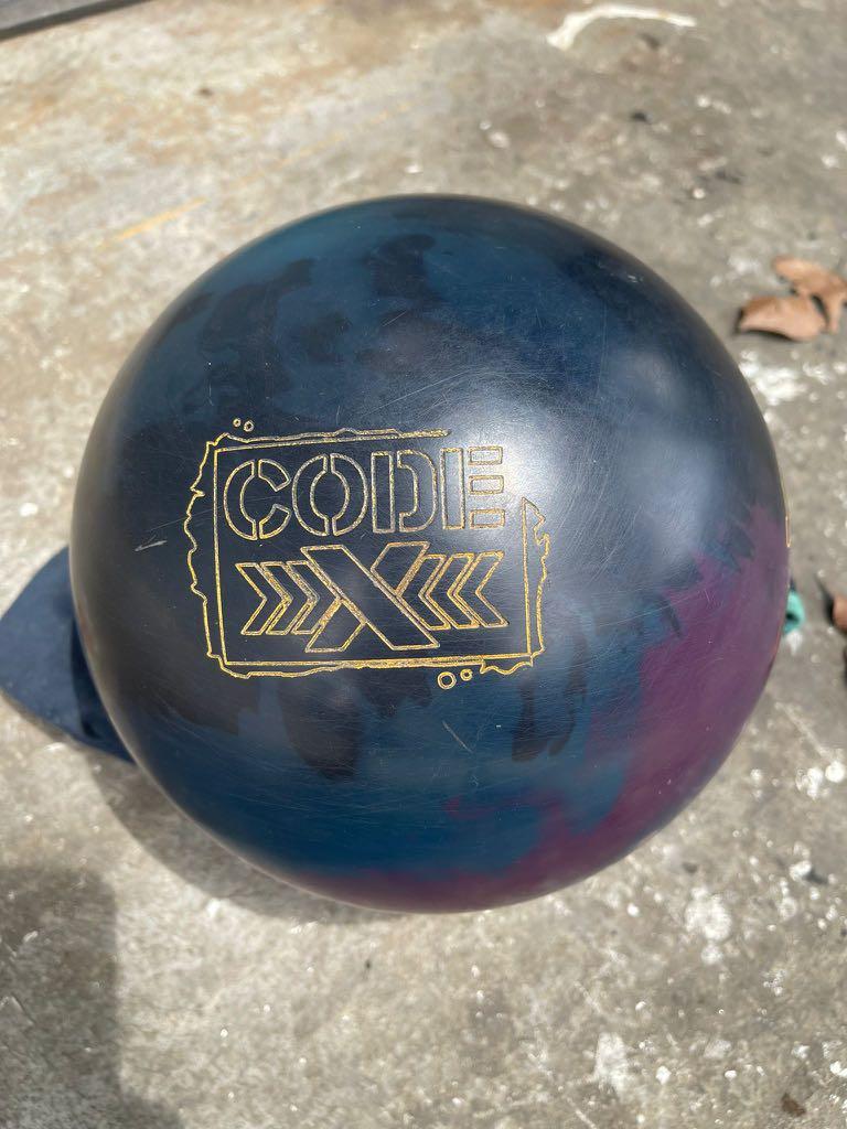 Storm Code X bowling ball, Sports Equipment, Sports & Games, Billiards
