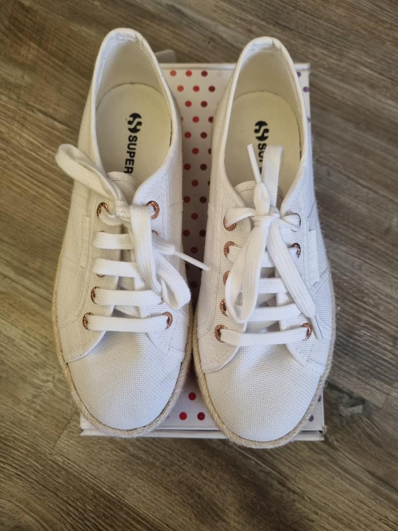 Superga 2790 white rose gold