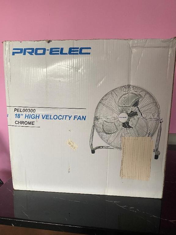 Table Fan 18 Inch High Velocity, Furniture & Home Living, Lighting ...