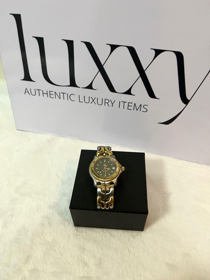 TAG HEUER 2 TONE WATCH (Category: Luxury Watches) located in San Jose del Monte. Submitted by luxxyluxuryitems (Listing ID 1165801020, Image 3). Description: Rank A Excellent condition.