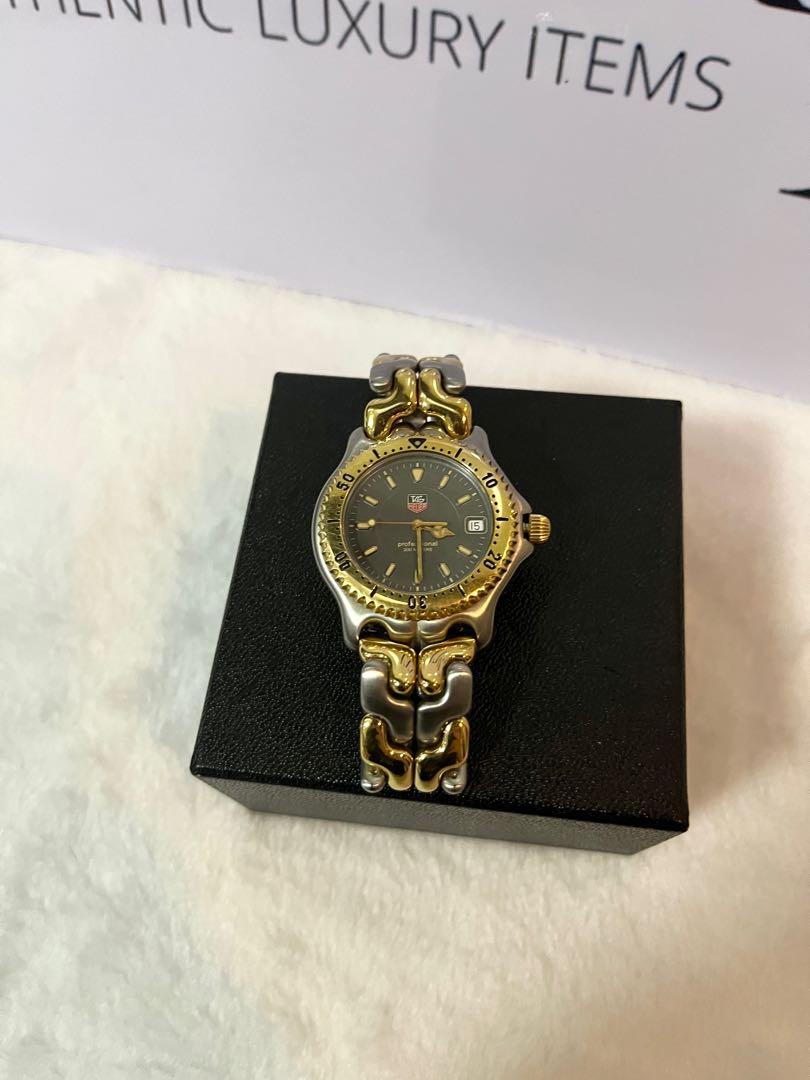 TAG HEUER 2 TONE WATCH (Category: Luxury Watches) located in San Jose del Monte. Submitted by luxxyluxuryitems (Listing ID 1165801020, Image 2). Description: Rank A Excellent condition.