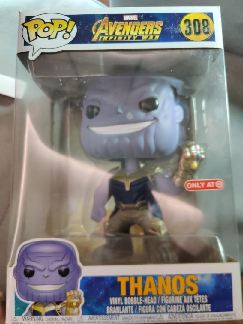 Thanos avengers infinity war Funko 9 Inch target exclusive