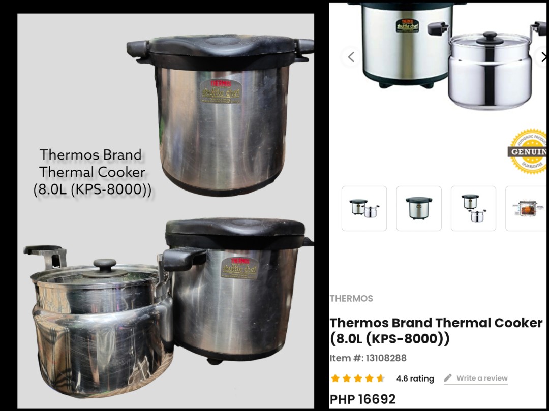 Thermos Thermal Cooker, TV & Home Appliances, Kitchen Appliances, Cookers on Carousell