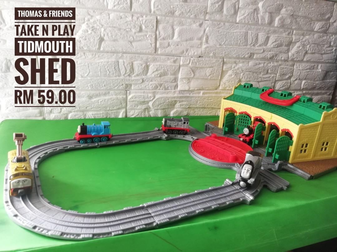 Thomas and Friends take n play tidmouth shed