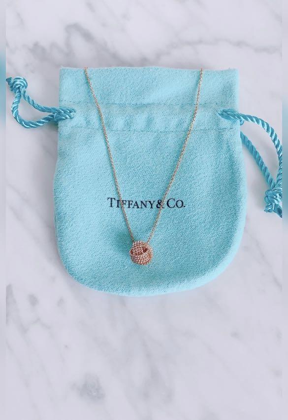 Tiffany & Co Knot Pendant Necklace | Pendant, Necklace, Pendant necklace