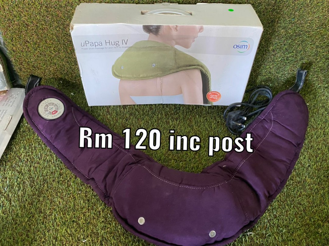 Upapa Hug IV Osim, Health & Nutrition, Massage Devices on Carousell