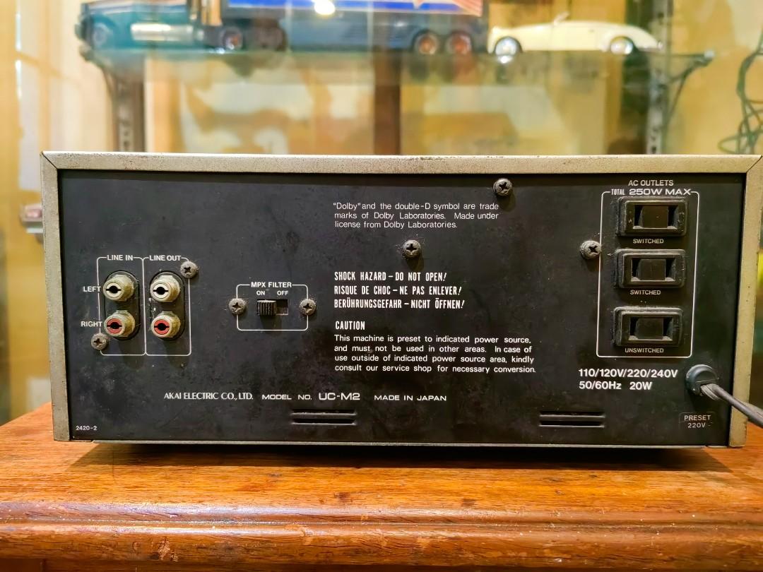 Vintage Akai Stereo Cassette Deck (Category: Portable Music Players) located in Manila. Submitted by sinaunang_gamit (Listing ID 1165754103, Image 3). Description: Vintage Akai Stereo Cassette Deck Good Working Condition 8,000 pesos only.