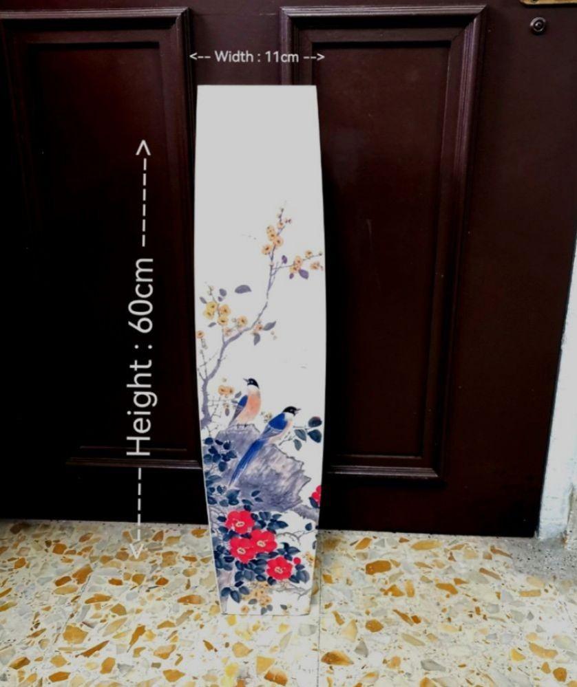 Vintage Chinese Wooden Vase, Hobbies & Toys, Memorabilia & Collectibles