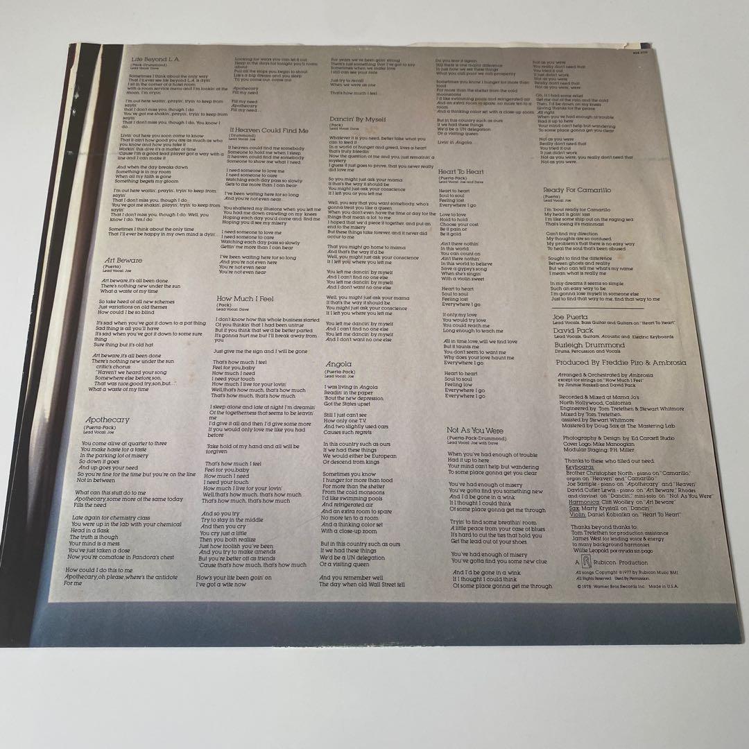 Ambrosia Life Beyond L A 1978 Us Original Hobbies Toys Music