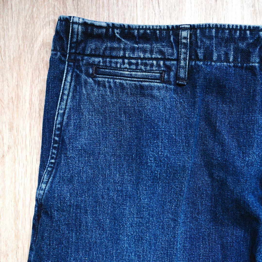 visvim SS CHINO PANTS HW TAPER DMGD, 男裝, 褲＆半截裙, 長褲- Carousell