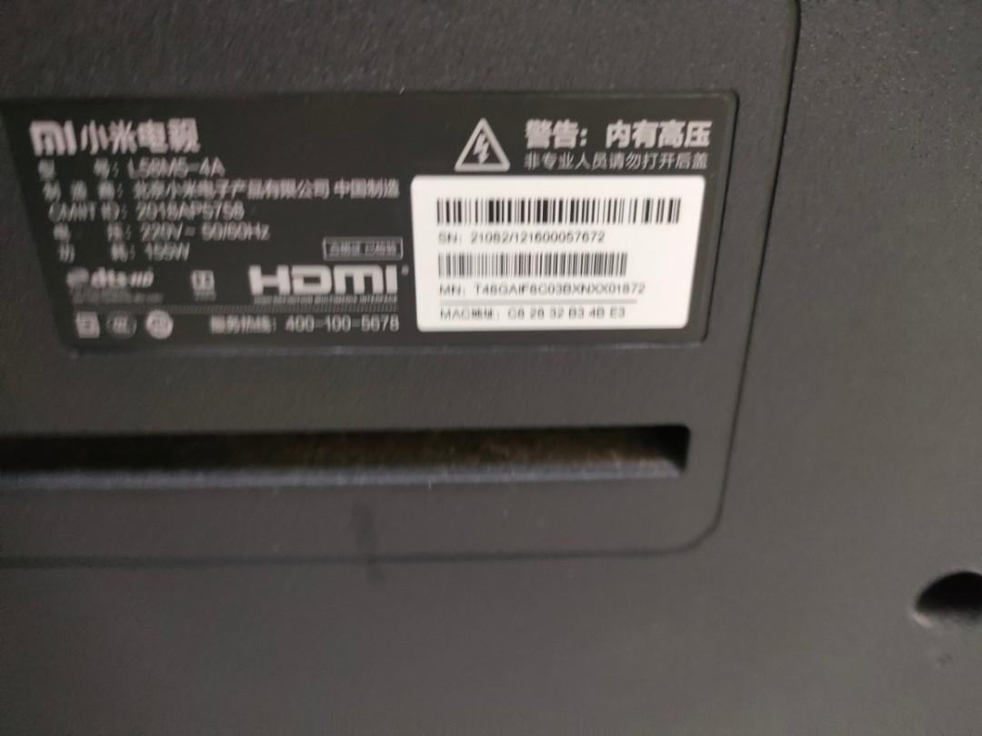Xiaomi Smart TV 58 Inch for sale, TV & Home Appliances, TV
