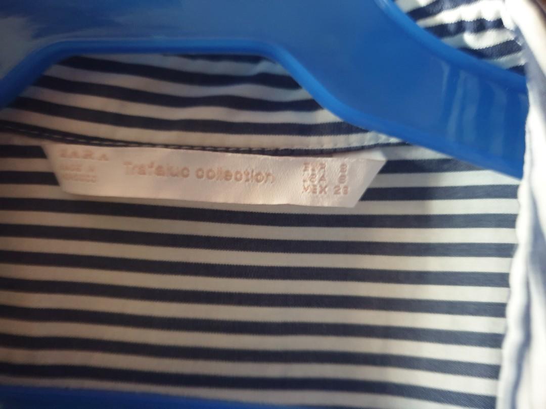 Zara shirt dress (Category: Dresses) located in Quezon City. Submitted by jb.jm (Listing ID 1165815270, Image 2). Description: last price posted knee lenght.