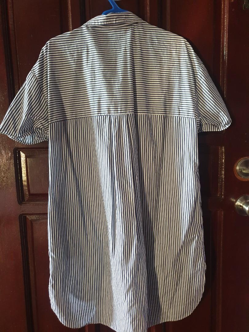 Zara shirt dress (Category: Dresses) located in Quezon City. Submitted by jb.jm (Listing ID 1165815270, Image 3). Description: last price posted knee lenght.