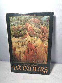 1983 NATIONAL GEOGRAPHIC SOCIETY Nature's World of Wonders Hardbound Book, Vintage and Collectible
