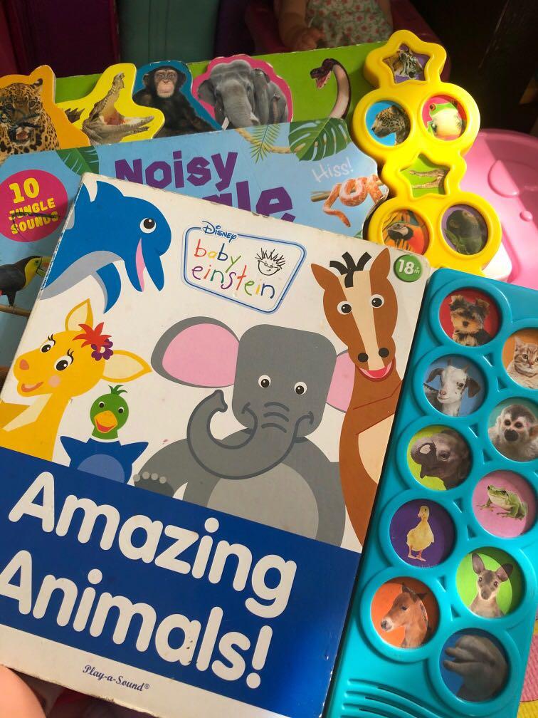 Baby Einstein: Amazing Animals! Sound Book: - [With Battery] (Play-A-Sound  Books)