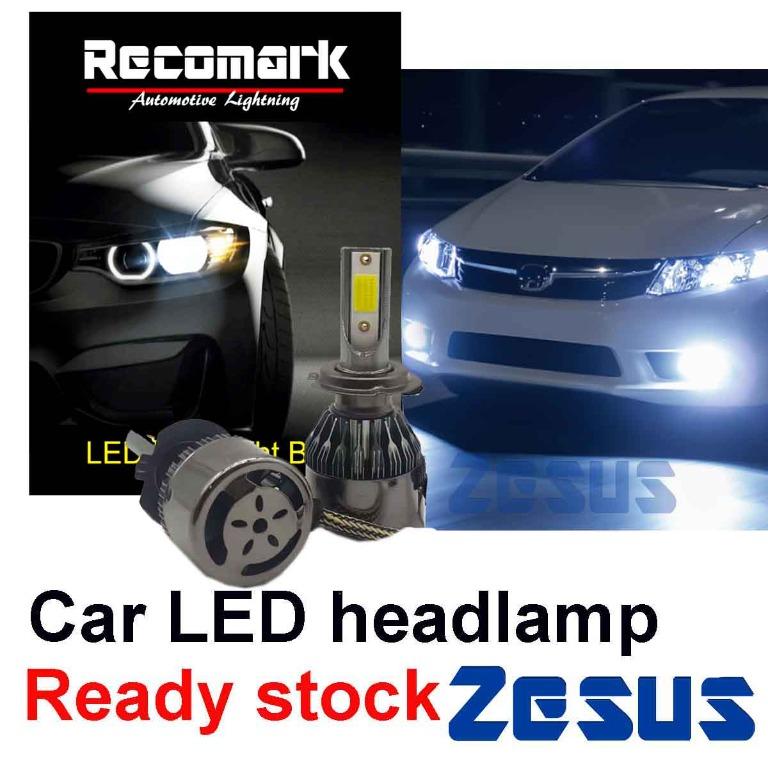 2 PCS ORIGINAL CAR LED HEADLIGHT Bulb H1/H3/H4/H7/H8/H11/H16