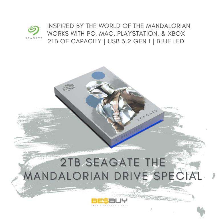 [On hand] 2TB Seagate Drive Starwars Special Edition FireCuda (Category: Hard Disks & Thumbdrives) located in Manila. Submitted by besbuyph (Listing ID 1165864968, Image 3). Description: Grogu Drive Boba Fett Drive The Mandalorian Drive BNEW and SEALED Unit available for PRE-ORDER **Prices and availability are subject to change without notice ----------------------------------------------------------- Message us for more details and complete spec