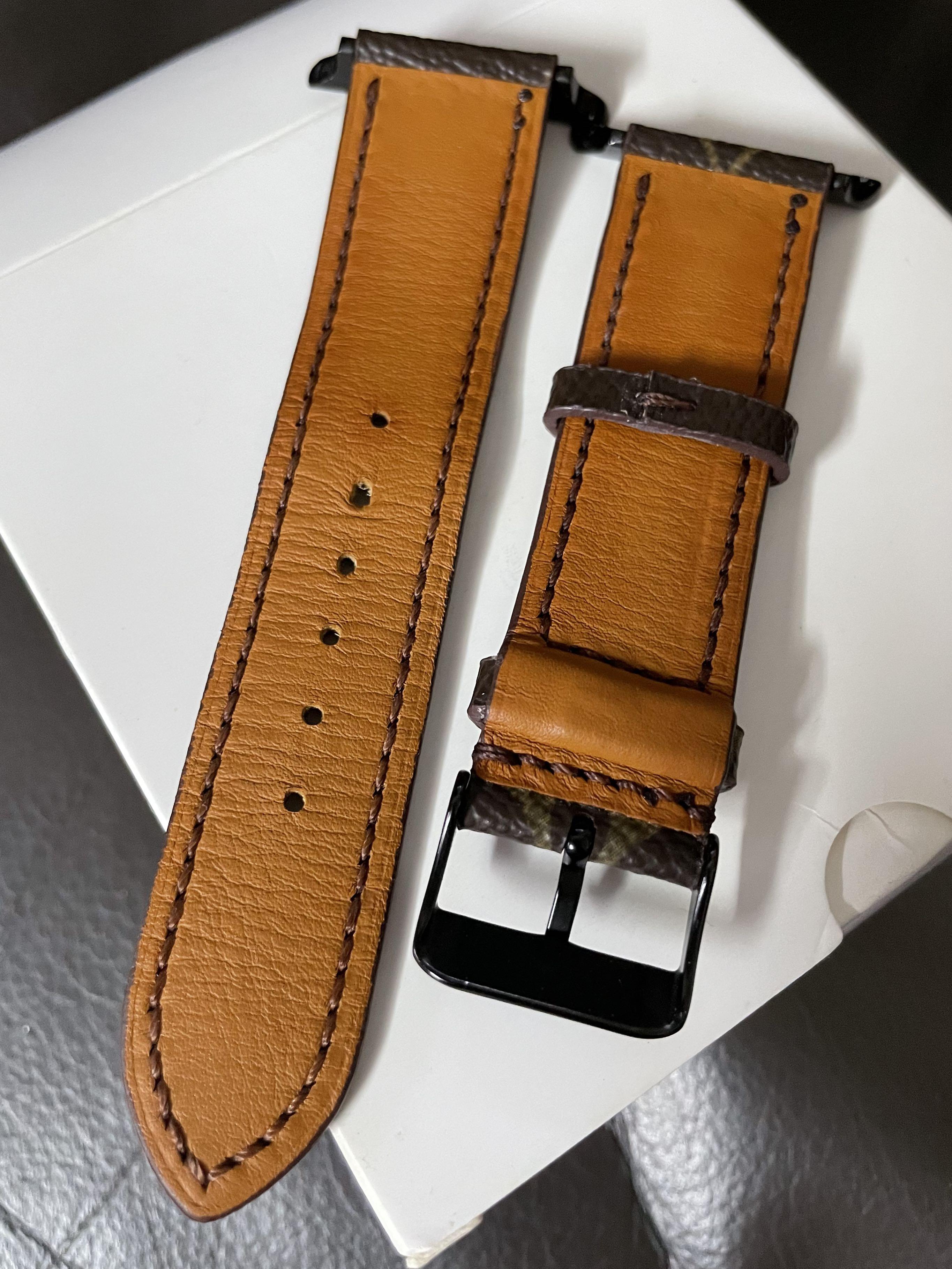 44-45mm Apple Watch strap made by Authentic Louis Vuitton canvas , Luxury,  Accessories on Carousell