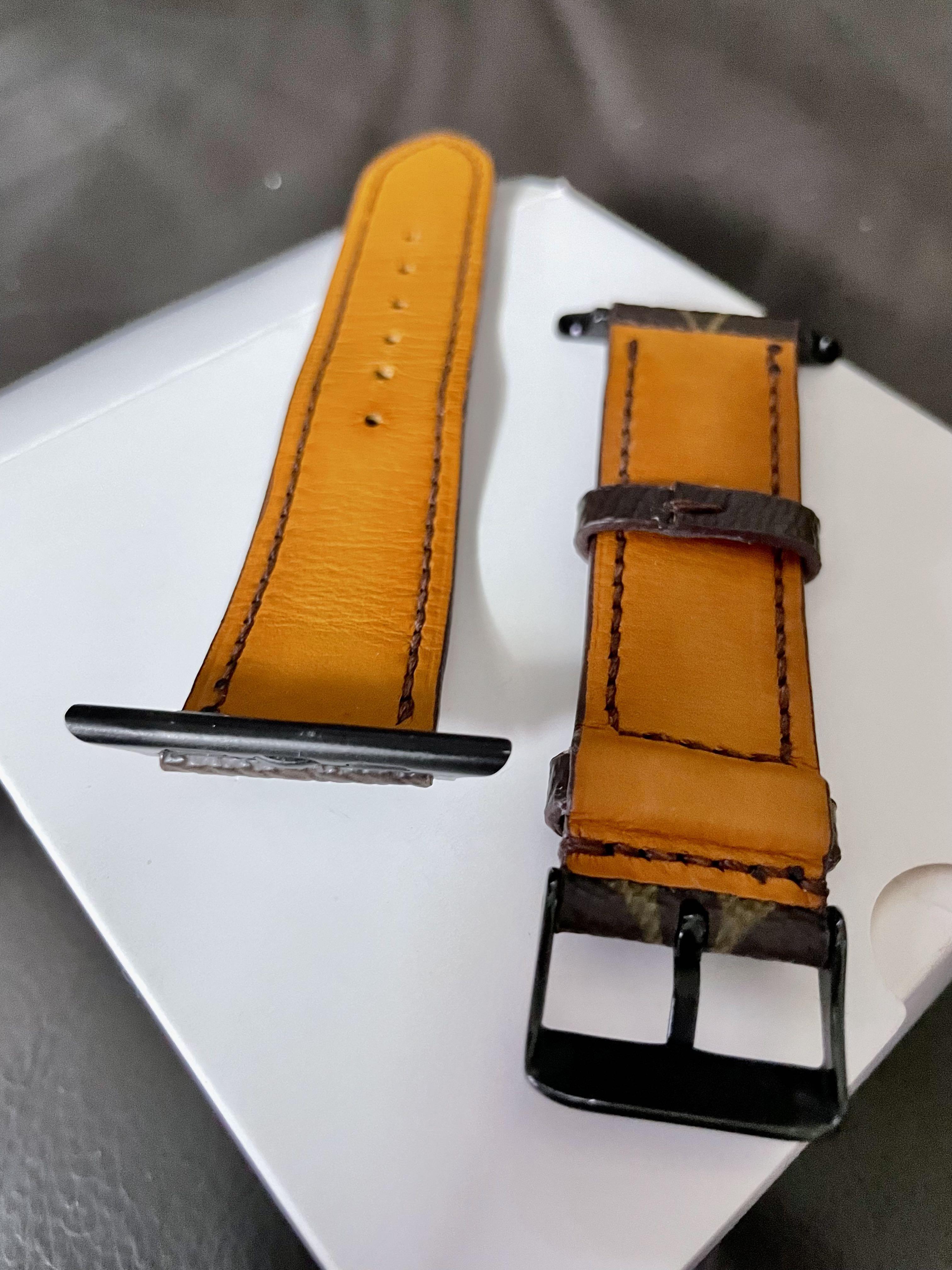 44-45mm Apple Watch strap made by Authentic Louis Vuitton canvas , Luxury,  Accessories on Carousell