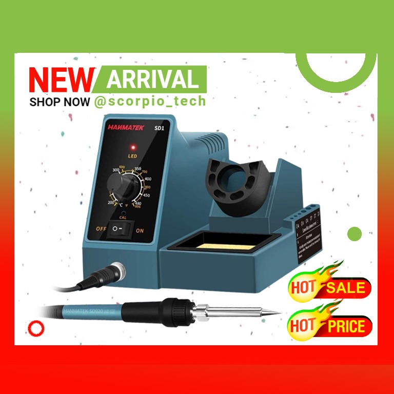 HANMATEK SD1 Soldering Iron Station for sale online 