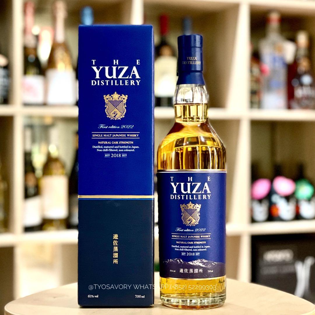 遊佐蒸餾所Yuza 日本單一麥芽威士忌First Edition 2022 原酒700ml 山形