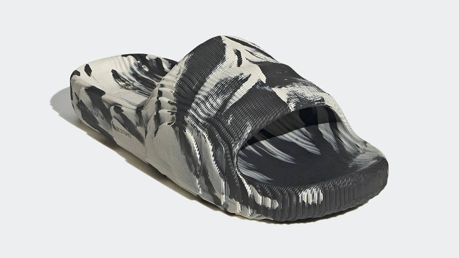 Adidas Adilette 22 Slides "Carbon Aluminum", Men's Fashion, Footwear