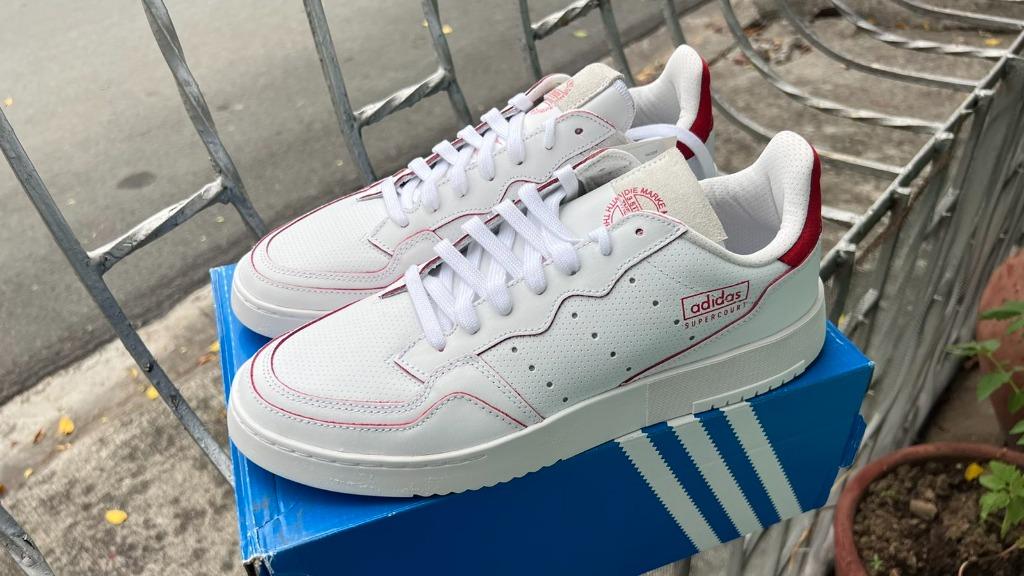 Adidas supercourt red shop