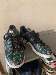 adidas women stan smith floral print shoes
