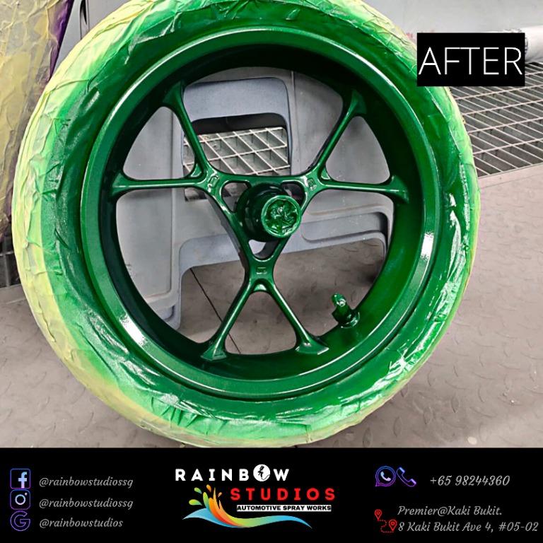 AEROX RIMS SPRAY / BIKE SPRAY / AUTOMOTIVE SPRAY, Car Accessories, Car ...
