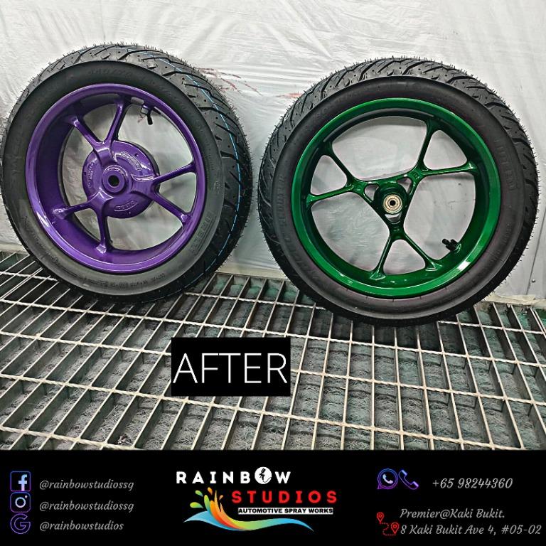 AEROX RIMS SPRAY / BIKE SPRAY / AUTOMOTIVE SPRAY, Car Accessories, Car ...