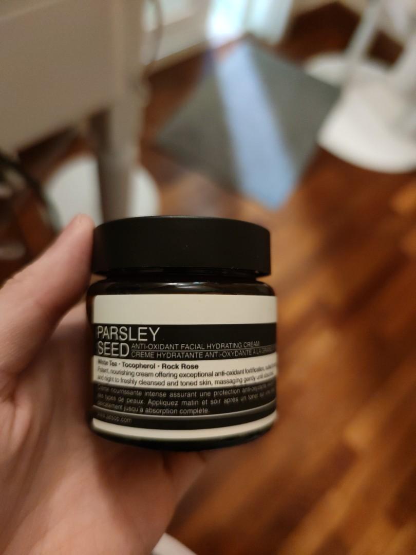 Aesop parsley seed hydrating cream, Beauty & Personal Care, Face, Face