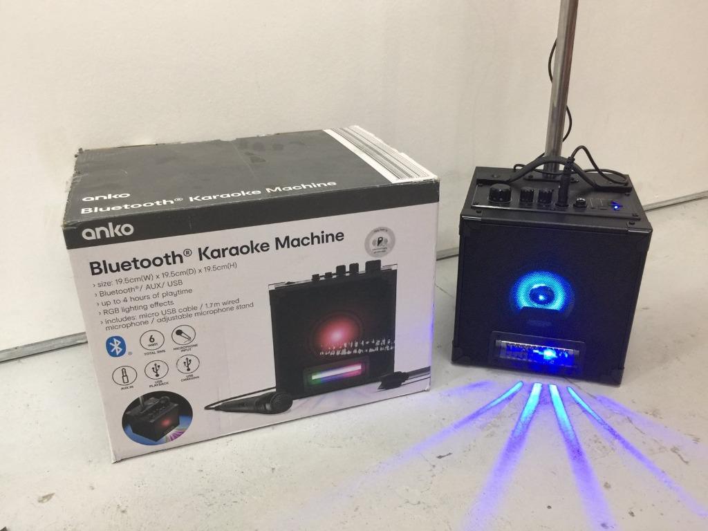 Anko Bluetooth Karaoke Machine, Audio, Soundbars, Speakers & Amplifiers