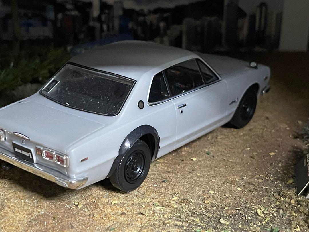 Aoshima snap kit model assembled GTR skyline, Hobbies & Toys, Toys & Games on Carousell